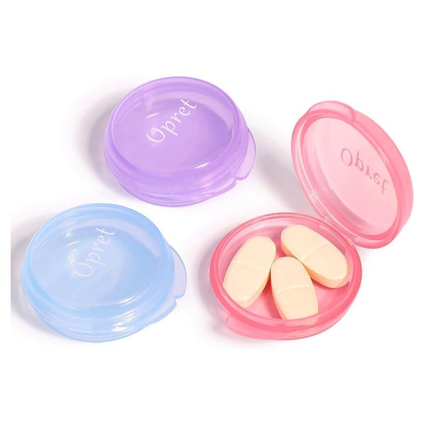 Opret Tablettenbox Pillendose Klein für Unterwegs 3er Set Vi 1 St