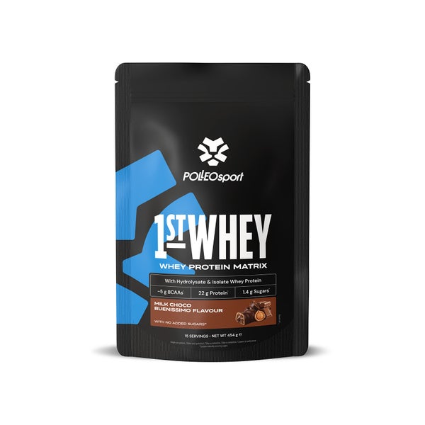 Polleo 1st Whey, 454 g, Milk Choco Buenissimo 454 g