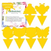 Blooven Gelbsticker 60 Stück - Effektive Trauermückenbekämpfung für
