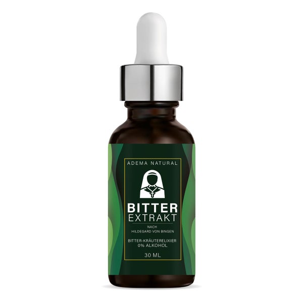 Adema Natural® Bitter Extrakt Tropfen nach Art von Hildegard von Bingen 30 ml