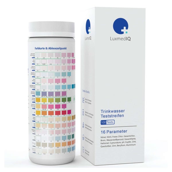 16-in-1 Trinkwasser / Leitungswasser Wasser Test (100 Stk.) 100 St