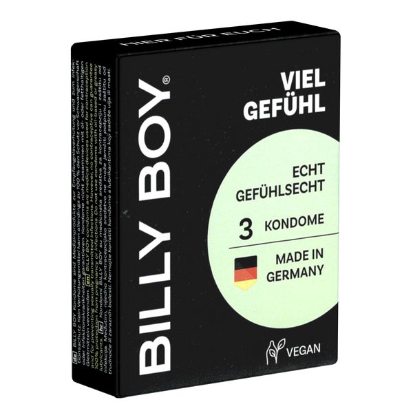 «Viel Gefühl» 3 Kondome mit perfekter Passform und Duft (3 Kondome) 3 St