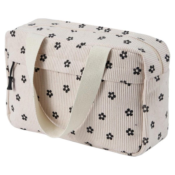 Kulturtasche Kosmetiktasche Cord Damen Makeup Reise Mädchen 1 St