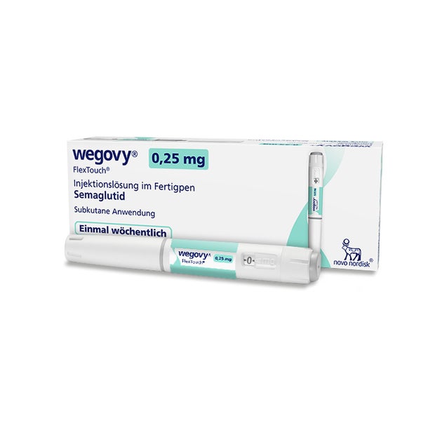 Wegovy 0,25 mg FlexTouch Injektionslsg.F 1X1,5 ml