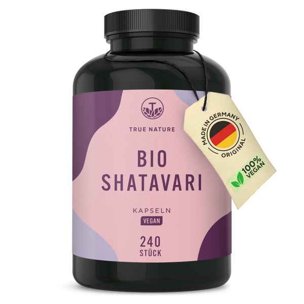 Bio Shatavari Kapseln - Ayurveda-Superfood für Frauen, Vegan 240 St