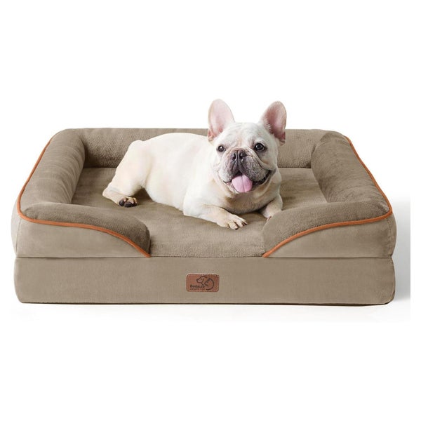 Hundebett orthopädisch 71x58 L 71 x B 58 x H 17 cm Haselnuss 1 St