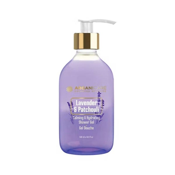 Home Produktbild ARGANICARE - Duschgel – Lavendel & Patchouli – Flasche 500 ml 1 St