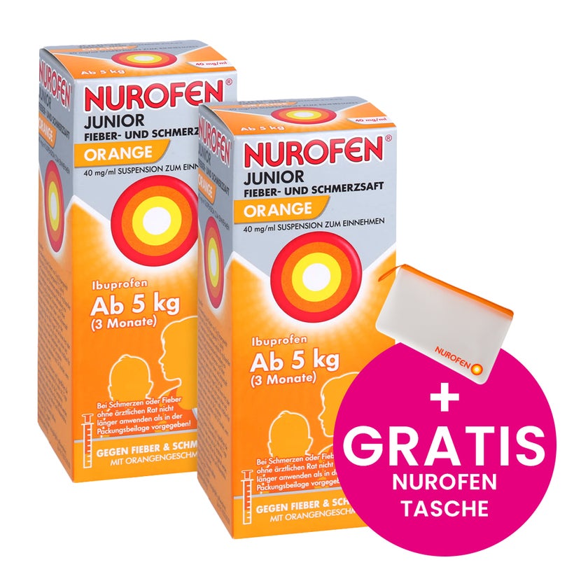 NUROFEN Junior Fieber- und Schmerzsaft 2X100 ml