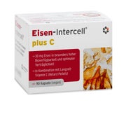 Produktabbildung: Eisen-intercell Plus C Magensaftresistente Kapseln 90 St
