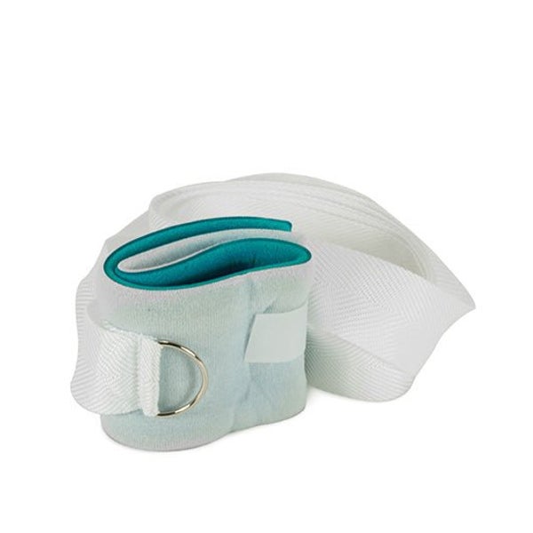 Medi-Inn Patientenhalter 36 cm x 8 cm blau/weiß mit Fixierband 24 St