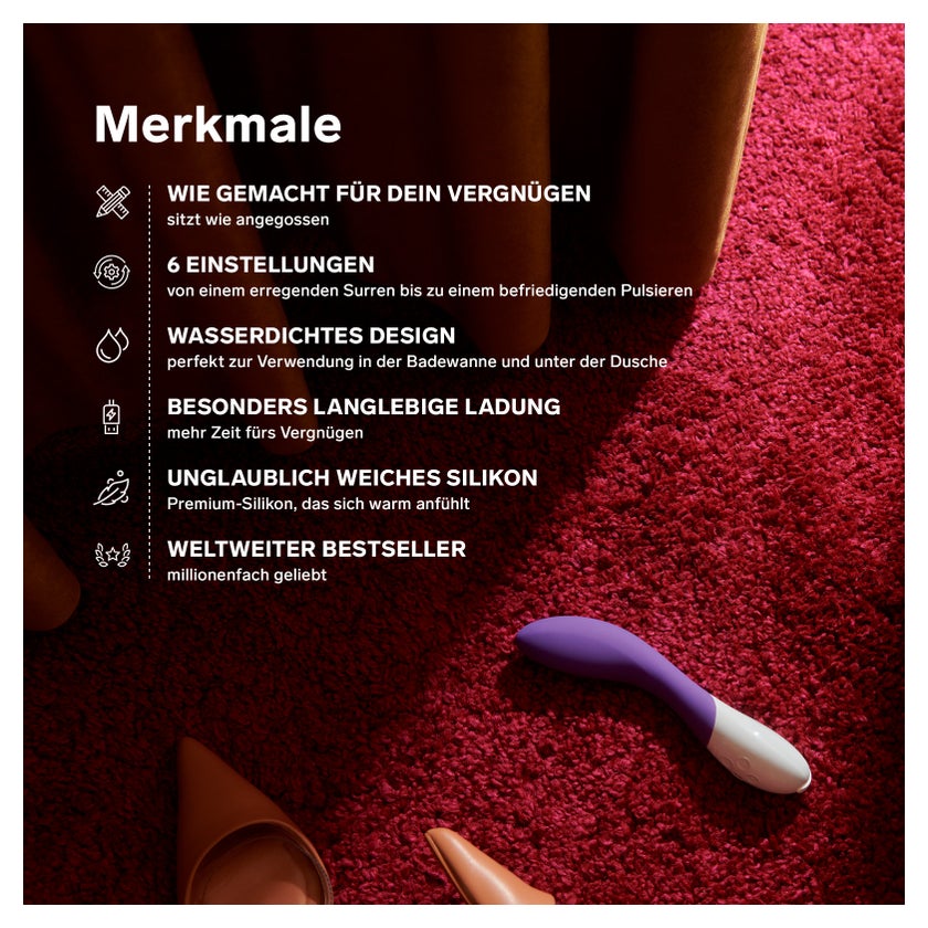 LELO MONA 2 G-Punkt Vibrator - Cerise 1 St günstig kaufen