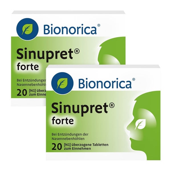 Sinupret forte Doppelpack 2X20 St