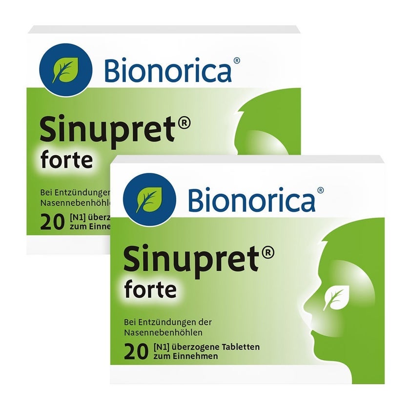 Sinupret forte Doppelpack 2X20 St