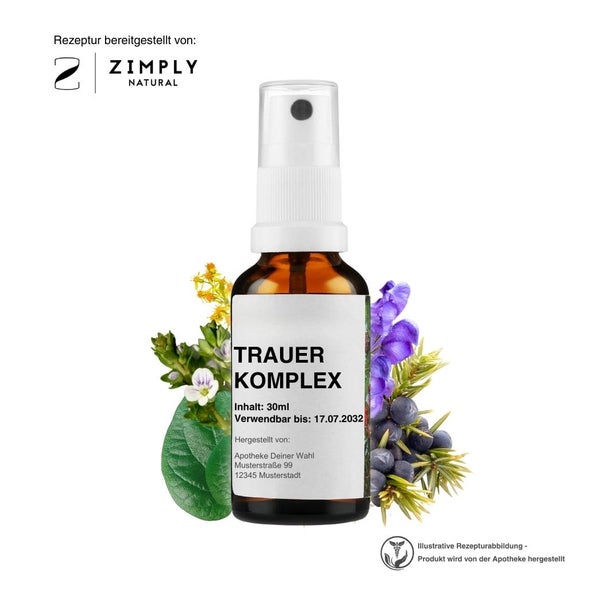 Zimply Natural TRAUER KOMPLEX - Pflanzbasierte Rezeptur 30 ml
