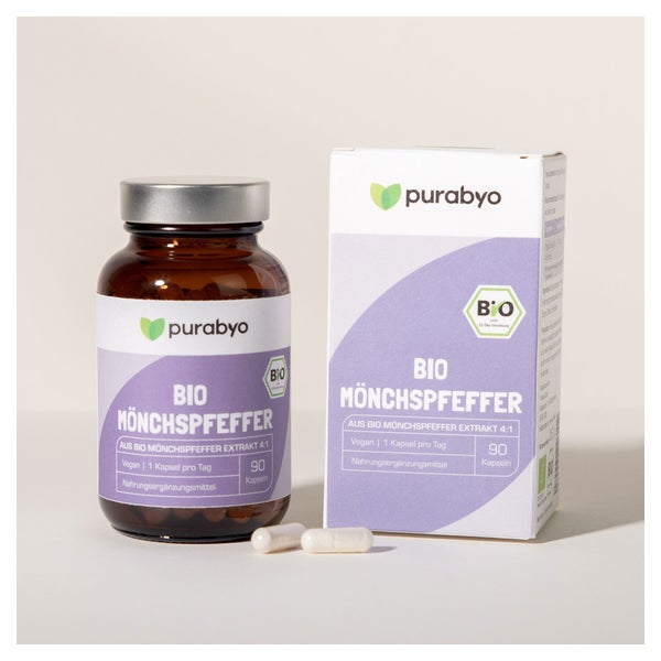 Purabyo Bio Mönchspfeffer Kapseln 90 St