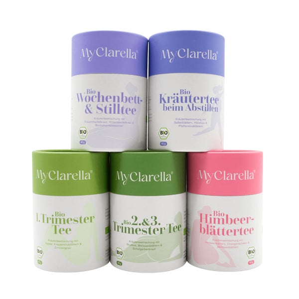 Tee Kollektion von Schwangerschaft bis Wochenbett 200 g