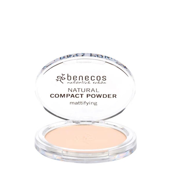 benecos Natural Beauty Compact Powder porcelain Bio