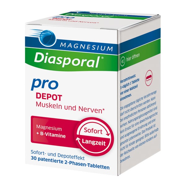 Magnesium Diasporal® pro Depot Muskeln und Nerven 30 St