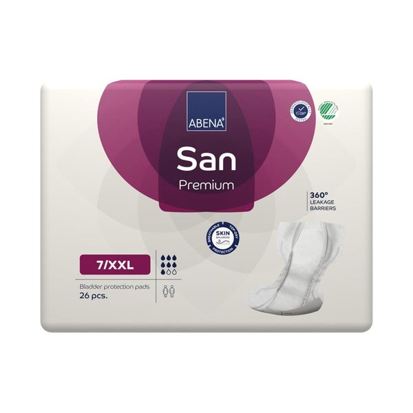 Abena San Premium 7/XXL Inkontinenzeinlagen 2000 ml 4X26 St