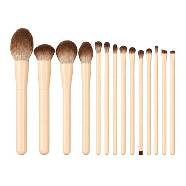 Technique PRO Vanilla Make-up Pinselset (14-teilig)
