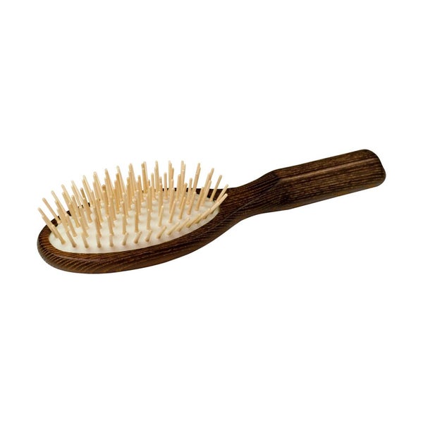 Redecker Thermo-Holzhaarbürste, oval, 9 Reihen
