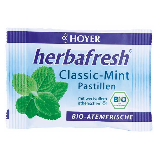 Hoyer herbafresh Classic-Mint Pastillen Bio 17 g