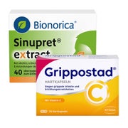 Produktabbildung: Sinupret ext 40 St + Grippostad C 24 St 1 Set
