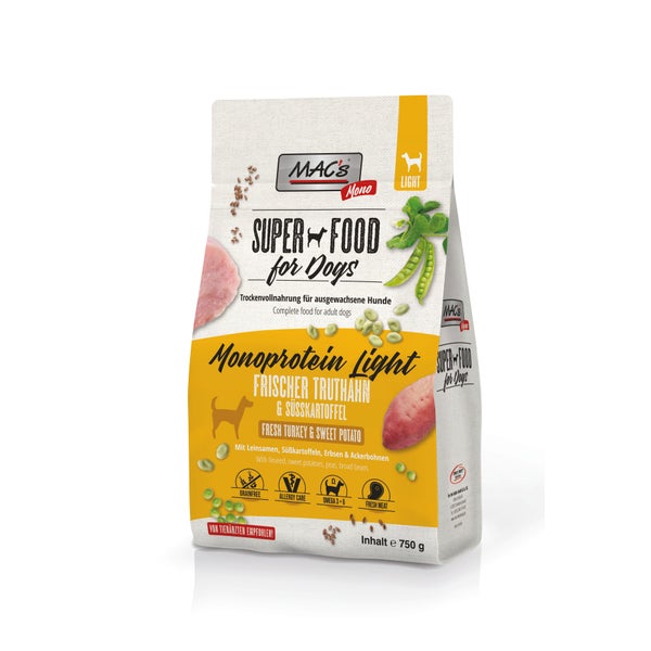 MAC's DOG - Monoprotein Mini Adult Truthahn 0,75 kg