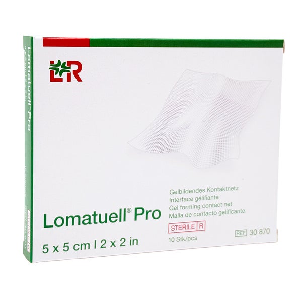 Lomatuell Pro 5x5 Cm Steril 10 St