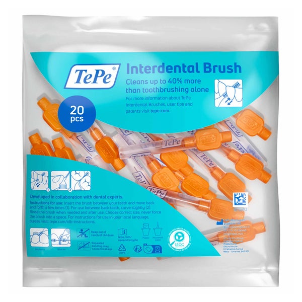 TePe Interdentalbürsten Orange 0,45 mm ISO 1 20 St