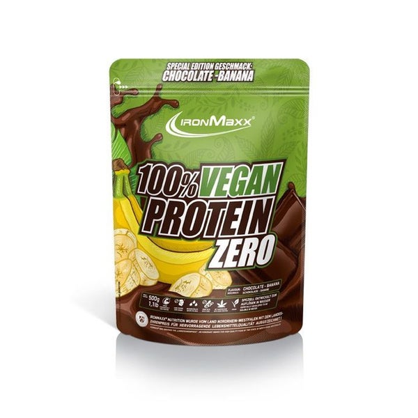 IronMaxx 100% Vegan Protein Zero Strawberry Lime 500 g