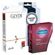 A3 Special Tight Pack Mix – 23 enge Kondome (49 mm) (23 Kondome) 25 St