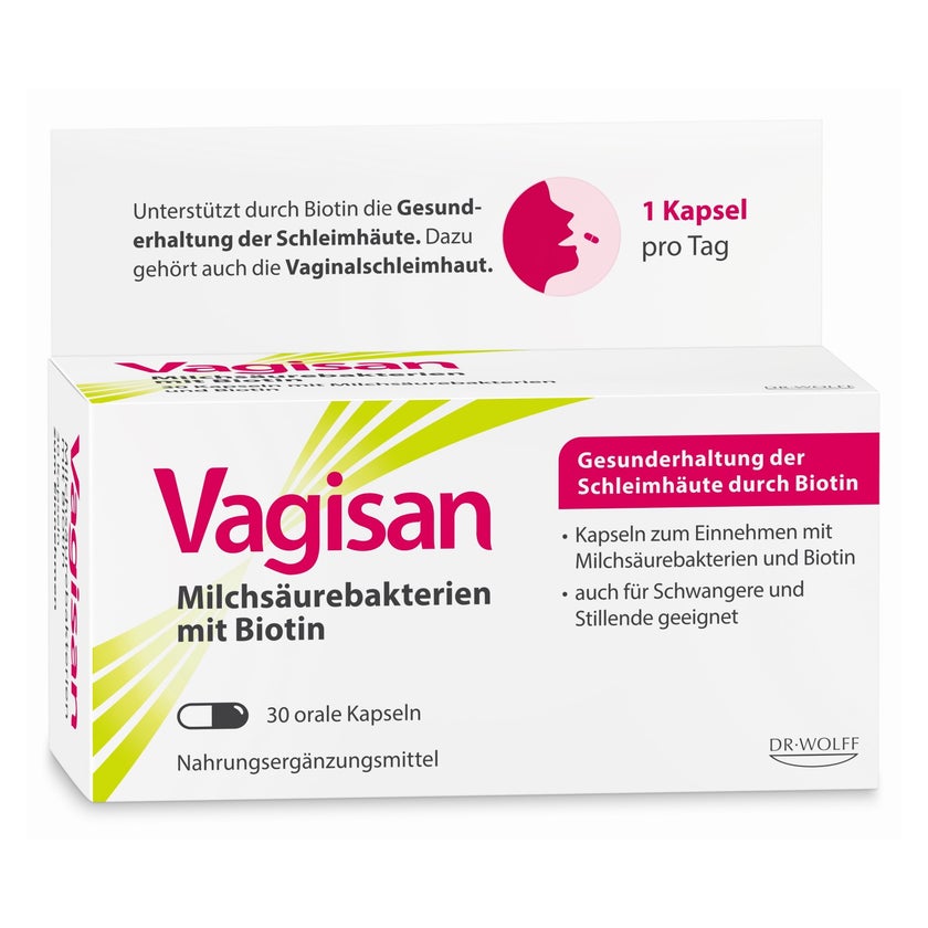 Vagisan Milchsäurebakterien Mit Biotin Kapseln 30 St
