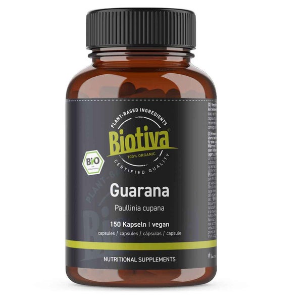 Biotiva Guarana Kapseln Bio 97 g