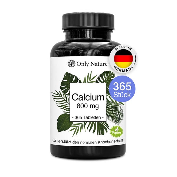 Only Nature Calcium 800 mg – 365 Tabletten 365 St