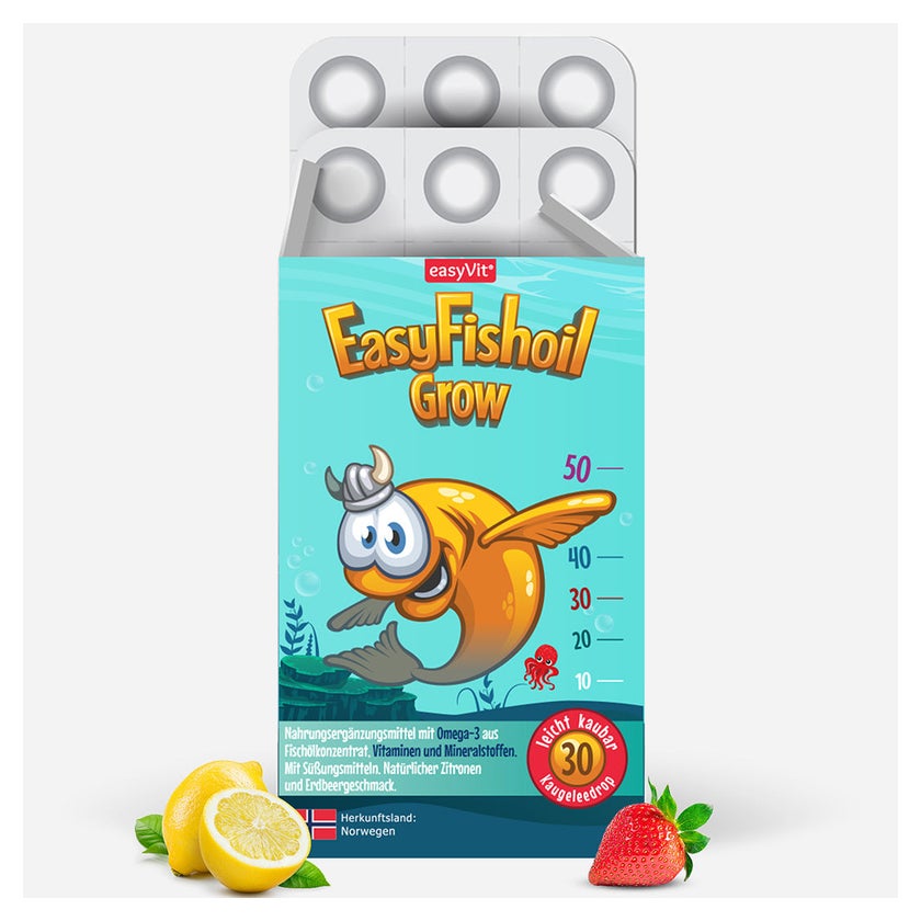 Easyfishoil Grow Kautabletten 30 St