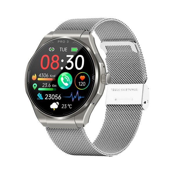 Knauermann PRO 3 (2024) Gesundheitsuhr mit Telefon & Notruffunktion SOS Taste 1 St