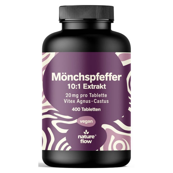 Mönchspfeffer 20mg - 400 Tabletten - Nature Flow 400 St
