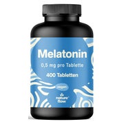 Melatonin 0,5 mg - 400 Tabletten - Nature Flow 400 St