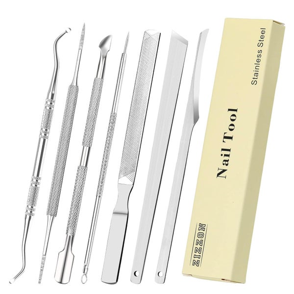 Pediküre-Set 7-teilig Edelstahl für eingewachsene Zehennägel 1 St