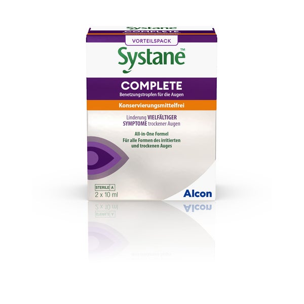 Systane COMPLETE Konservierungsmittelfrei 2X10 ml