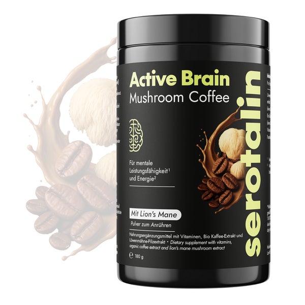 serotalin Mushroom Coffee | + Löwenmähne Fruchtkörperextrakt 180 g