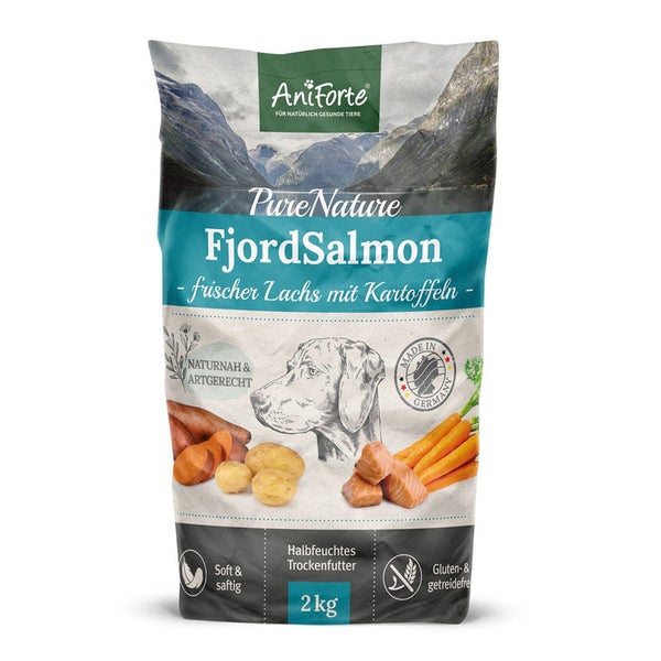 AniForte Trockenfutter FjordSalmon - Frischer Lachs mit Kartoffeln 2000 g