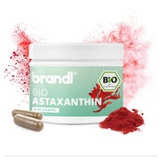 Produktabbildung: brandl® Bio Astaxanthin hochdosiert mit Antioxidantien | Premium Kapseln 90 St