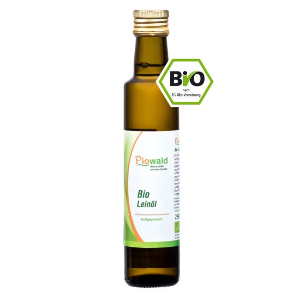 Piowald BIO Leinöl - kaltgepresst 250 ml