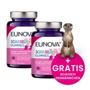 Produktabbildung: Eunova Schulhelden Gummies Doppelpack 2X60 St