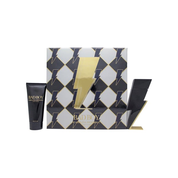 Carolina Herrera Bad Boy Geschenkset 50ml EDT + 100ml Duschgel 0,15 l