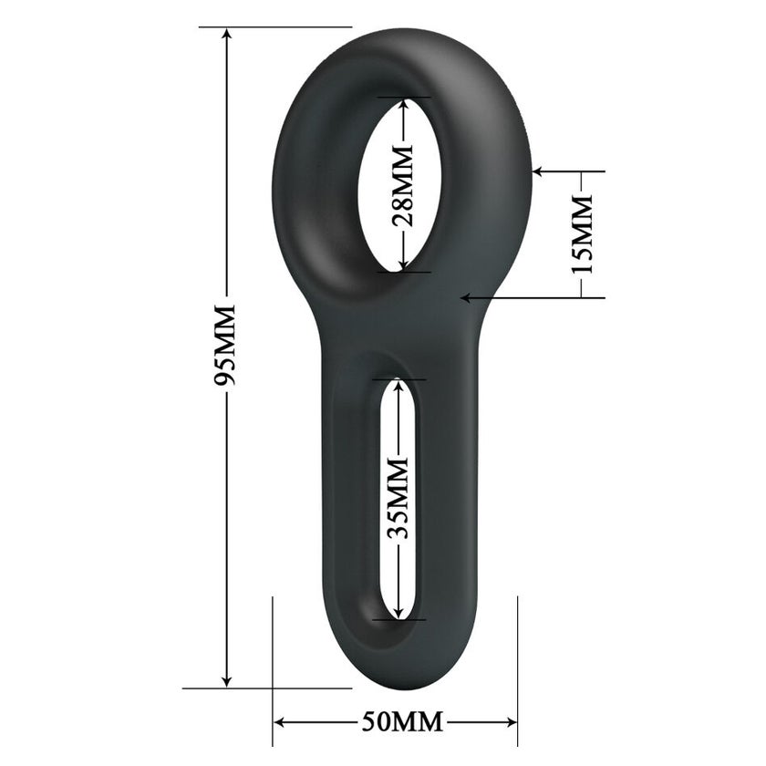 penisring 35mm Buy the OptiMALE 35mm FlexiSteel Silicone C-Ring Cockring Erection Enhancer  penis love ring in Blue - main image 1