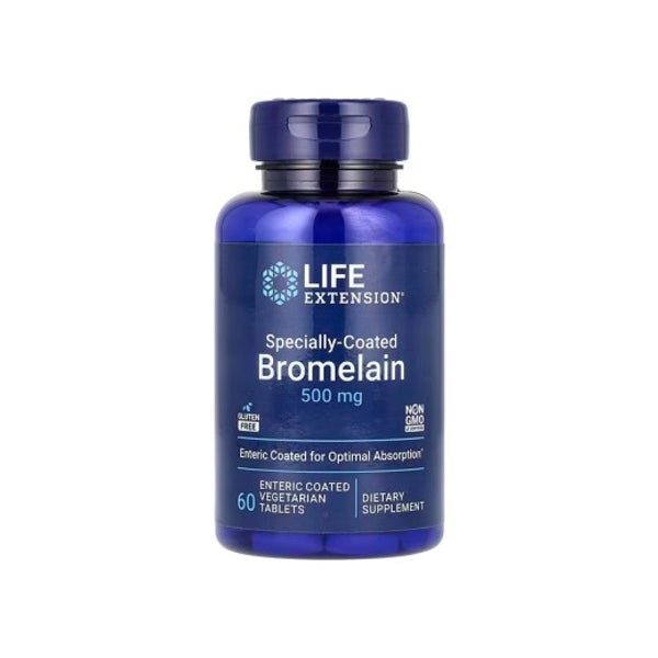 Bromelain 500 mg, magensaftresistente Gemüsetabletten 60 St