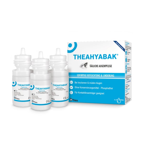 Theahyabak Augentropfen 3X10 ml